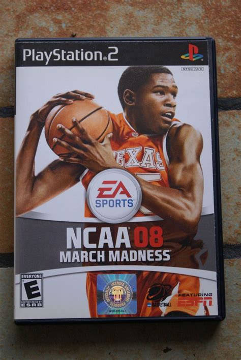 NCAA March Madness 08 Sony PlayStation 2 2007 Video Game With