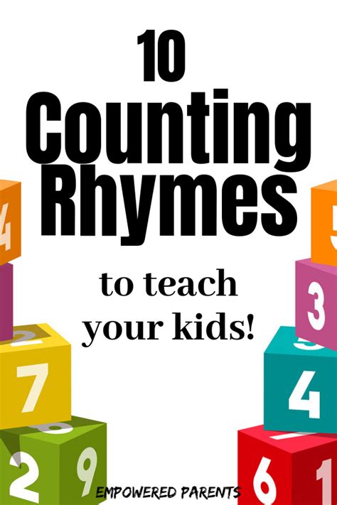 10 counting songs to teach your kids – Artofit