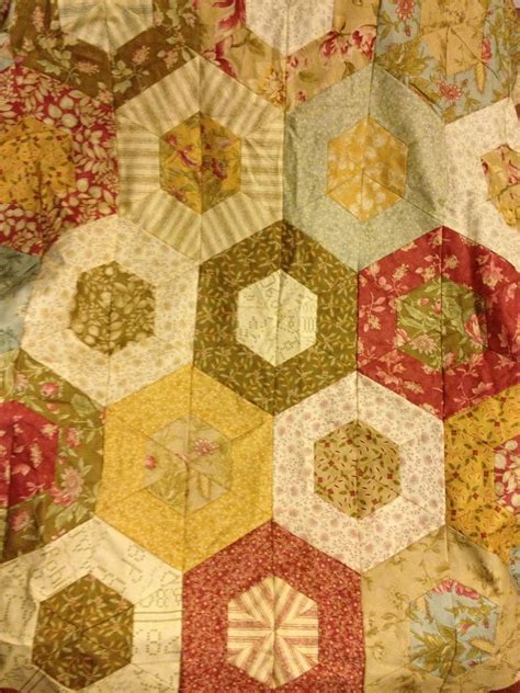 Britannia Creek Patterns Easy As Hexagon Quilt