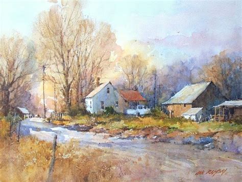 Ian Ramsay Watercolors Watercolor Landscape Landscape Art