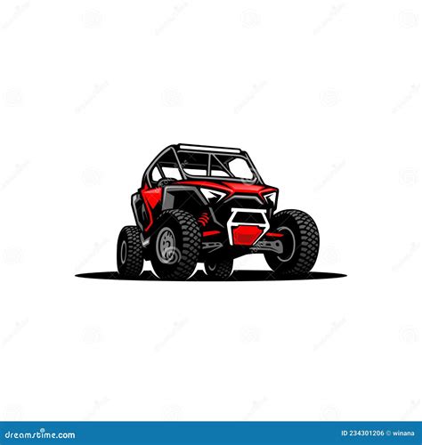 Off Road Adventure Atv Utv Buggy Logo Design Vector Illustration