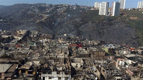 Incendio De Viña Del Mar Onemi Informa Que Está Controlado