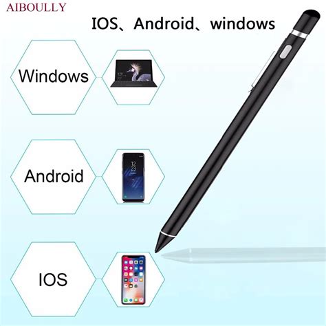 High Precision NIB 1 45mm Active Pen Capacitive Touch Screen Pen For