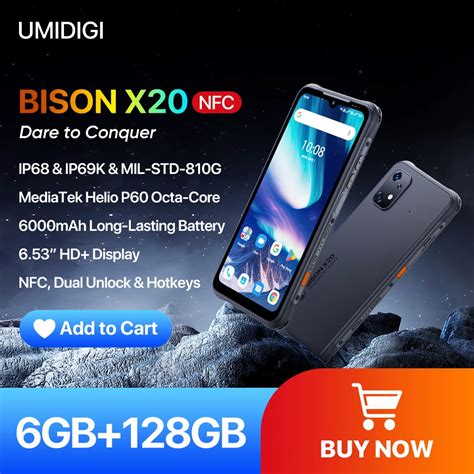 Ip Ip K Umidigi Bison X Smartphone Resistente Android Mtk Helio