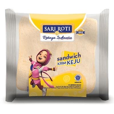 SARI ROTI Roti Sandwich Isi Krim Keju 49g | ToVan