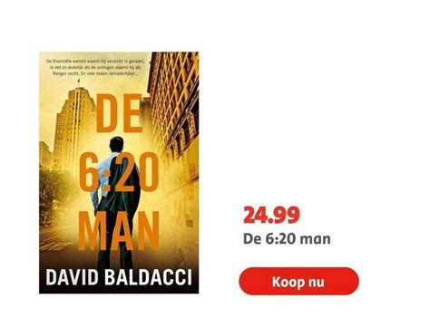 De 6 20 Man David Baldacci Aanbieding Bij Bruna