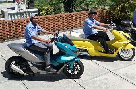 Inspirasi Modifikasi Honda PCX 160 Motor Kontes Nyaman Buat Harian