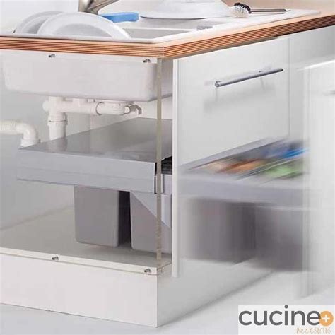 Cubo Pull Bajo Fregadero Cucine Accesorios