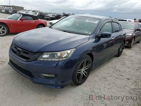 Report 1HGCR2F56FA039035 HONDA ACCORD 2015 BLUE GAS - price and damage ...