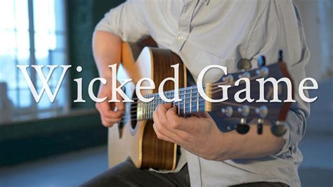 Chris Isaak Wicked Game Acoustic Guitar Youtube