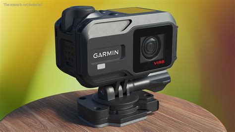 Action Camera Garmin Virb X D Model Ds Blend C D Fbx Max