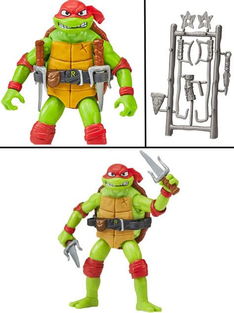 Teenage Mutant Ninja Turtles Mayhem Basic Figures Raphael Figur Med Lekevåpen 46 83284