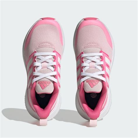 Adidas Fortarun 20 Cloudfoam Lace Shoes Pink Adidas Australia