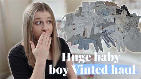 HUGE BABY BOY VINTED HAUL MrsTino YouTube