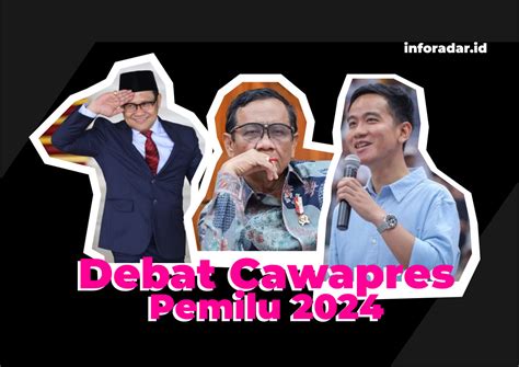 Link Live Streaming Debat Cawapres Pemilu 2024