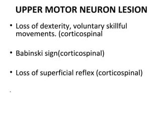 Upper and lower motor neuron | PPT