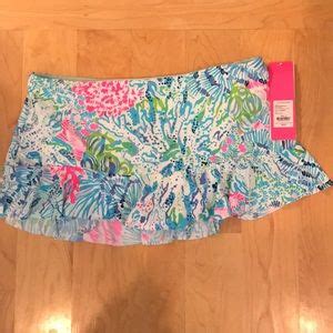 Lilly Pulitzer Swim Nwt Lilly Pulitzer Cruise Skirted Bikini Bottom