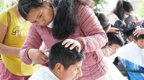 Municipalidad De Vilcabamba Realiza Campaña De Corte De Cabello