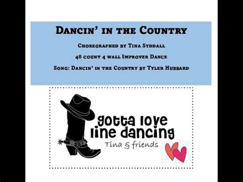 Dancin In The Country Line Dance Tutorial YouTube