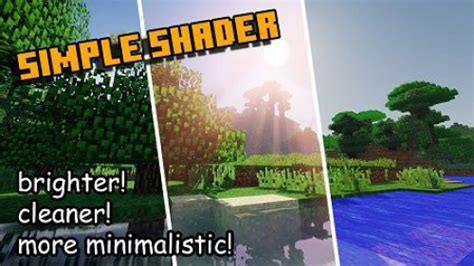 Simple Shaders PE | Texture Packs Minecraft PE