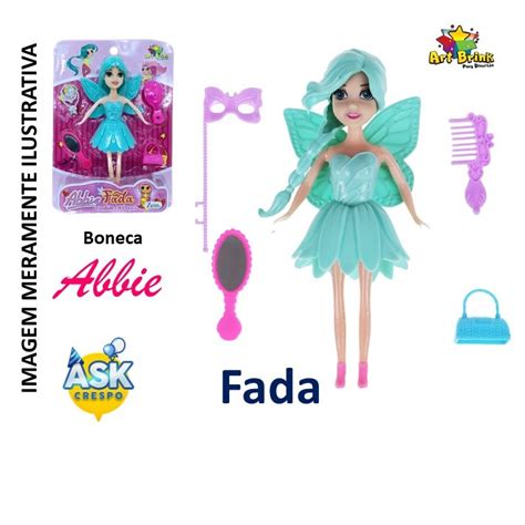 Boneca Abbie Fada Na Cartela Art Brink Shopee Brasil