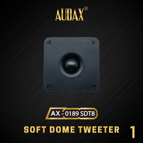 Jual Ready Speaker Pasif Audax Ax Sdt Soft Dome Tweeter Shopee