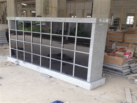 Shanxi Black And G Granite Columbarium Niche For Sale Prices