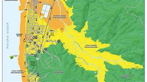 Tsunami Evacuation Maps Outline Safe Routes On Oregon And Washington Coast