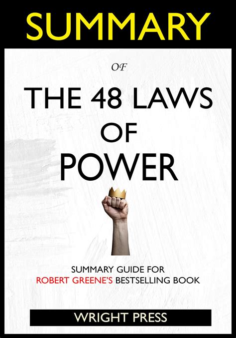 Book Summary The 48 Laws Of Power Robert Greene