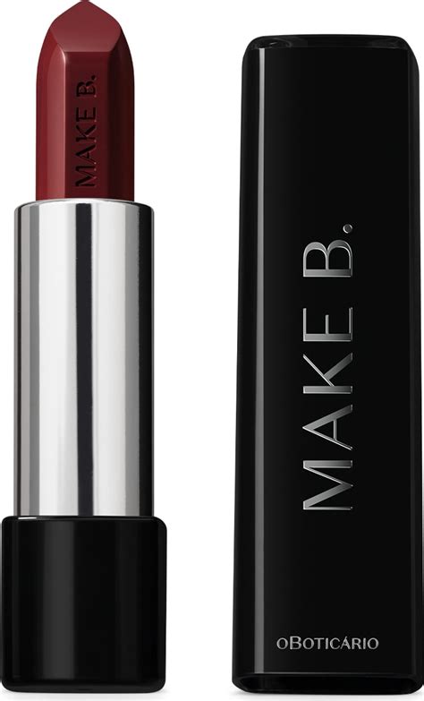 Batom Glossy Marrom Nude Make B G O Botic Rio