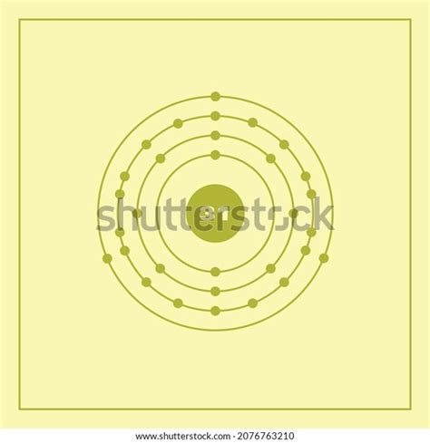 Bohr Model Representation Gallium Atom Number Stock Vector (Royalty ...