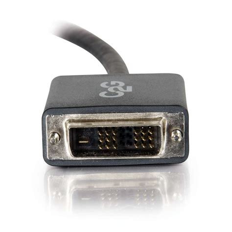 6ft 18m Displayport™ Male To Single Link Dvi D Male Adapter Cable