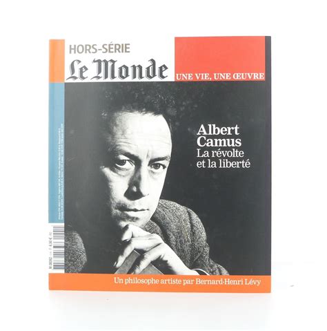 Hors série Le Monde Une vie une oeuvre Albert Camus Librairie KOEGUI