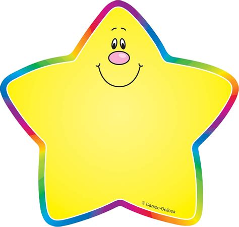 Carson Dellosa Stars Mini Colorful Cut Outs Classroom Décor 36