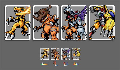 Digimon Data Squad Agumon Evolutions