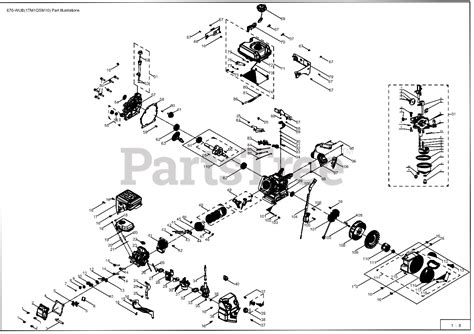 Troy Bilt 670 Wub Troy Bilt 208cc Engine 670 Wub General Assembly