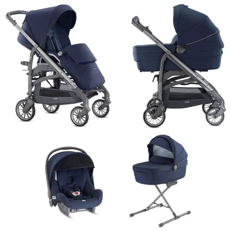 Inglesina Sistema Quattro Trilogy Huggy Con Telaio City Ardesia