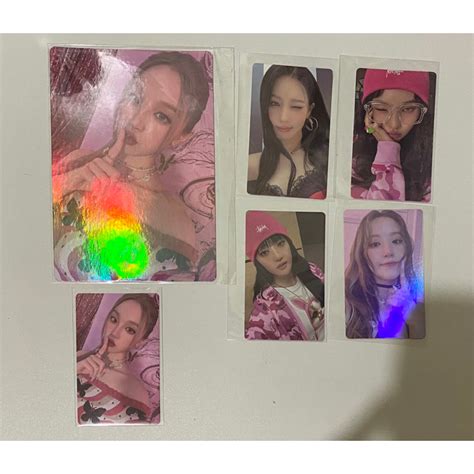 G I Dle Gidle Weverse Jewel Photocard Pob Miyeon Minnie Yuqi Shuhua