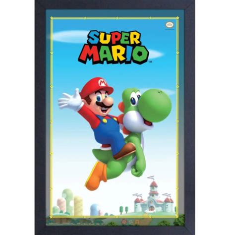 Ripley CUADRO SUPER MARIO Y YOSHI 470X315X15