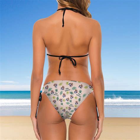 Funny Face Plus Size Bikini Personalized Face Sexy Bikini Picture