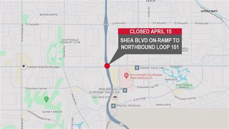 Loop On Ramp At Shea Boulevard In Scottsdale Closed For Two Months