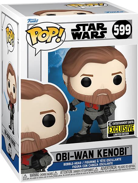 Star Wars The Clone Wars Obi Wan Kenobi Mandalorian Armor Pop Vinyl