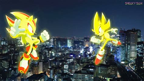 Super Sonic vs Super Shadow! by SneakySam101 on DeviantArt