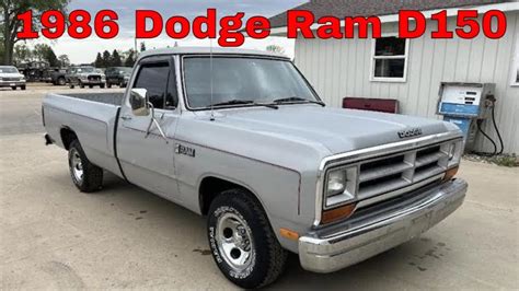 1986 Dodge Ram D150 Walk Around 13944 Youtube