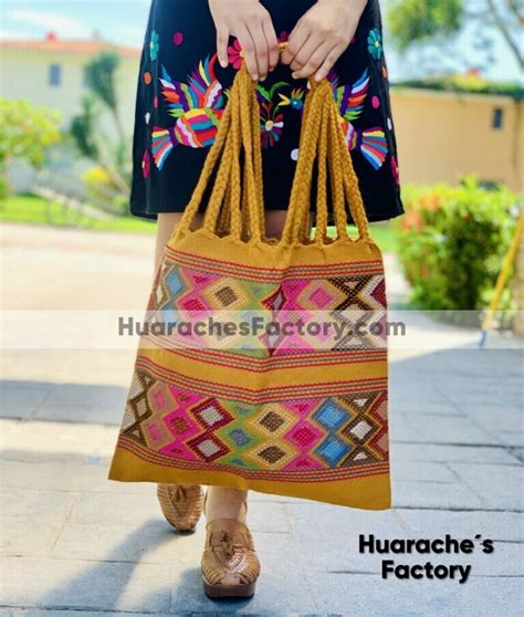 Bs Bolsa Artesanal Bordada Mujer Tela Chiapas Mexicana Fabrica