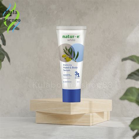 Natur E White Hand Body Serum 180ml Shopee Malaysia