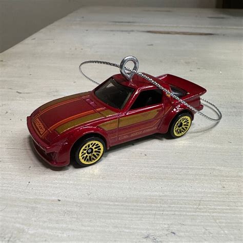 Hot Wheels Mazda RX7 RED Christmas Tree Ornament 2 Or More Etsy