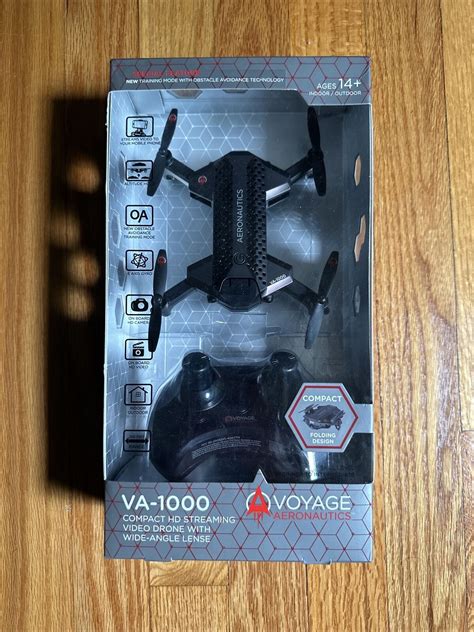 Voyage Aeronautics VA 1000 HD Streaming Drone With Wide Angle Lens NEW