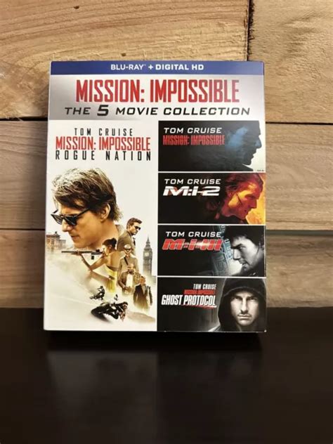 Mission Impossible Movie Collection Blu Ray Tom Cruise Eur