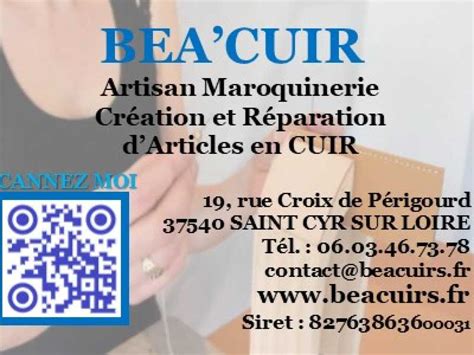 Bea Cuir Saint Cyr Sur Loire Maroquinerie